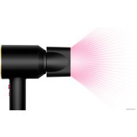 Фен Dyson HD15 Supersonic (с переходником на евровилку, черный оникс/золотистый)