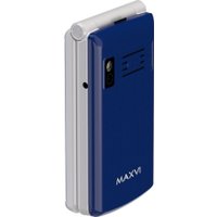 Кнопочный телефон Maxvi E28 (синий)