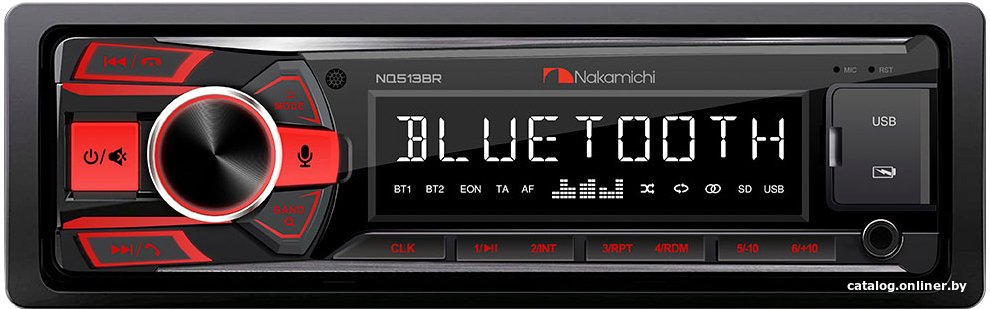 USB-магнитола Nakamichi NQ513BR