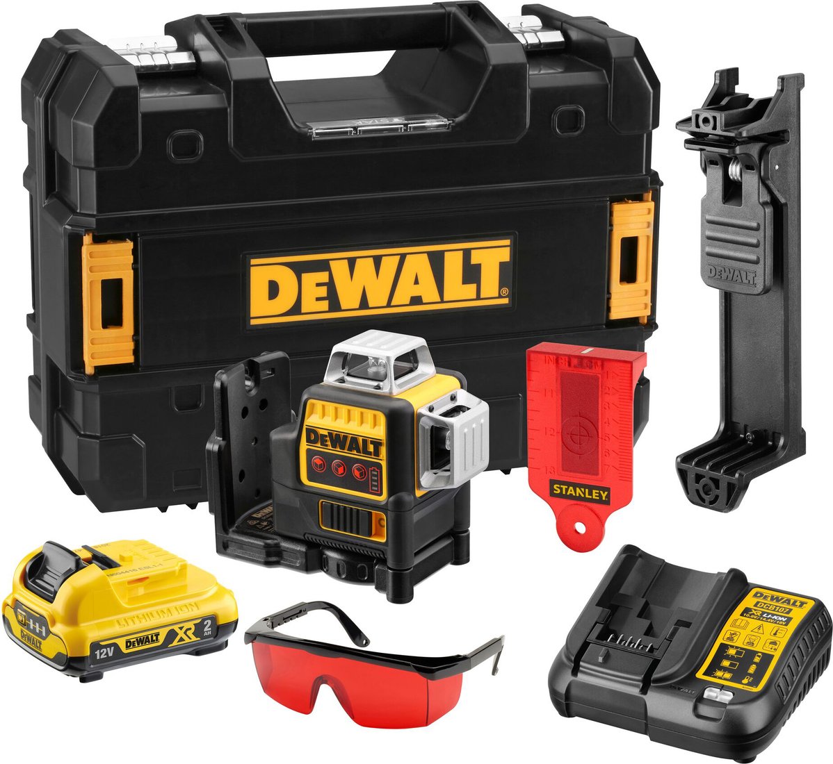 

Лазерный нивелир DeWalt DCE089D1R (с АКБ)