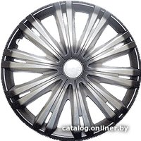 Набор колпаков на диски АКС – авто Гига+ для выпуклых дисков 16 56874 (серебристый)