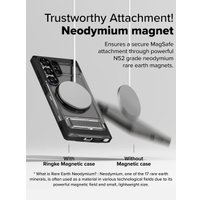 Чехол для телефона Ringke Ux Magnetic для Galaxy S25 Ultra Smoke Black