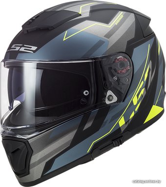 LS2 FF390 Breaker Beta (M, matt cobalt h-v yellow)