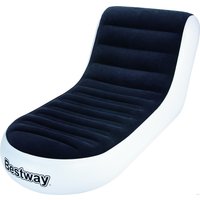 Надувной шезлонг Bestway 75064 (черный/белый)