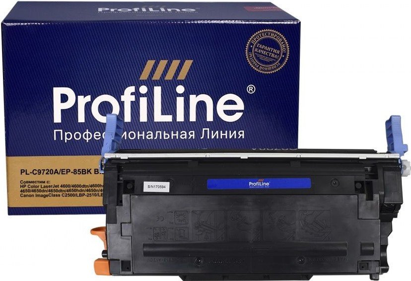 

Картридж ProfiLine PL-C9720A/EP-85BK-BK (аналог HP C9720A/EP-85BK)