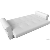 Диван Лига диванов Лига-019 118382 (экокожа, белый/подушки белый)