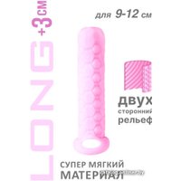 Насадка на пенис Lola Toys Homme Pink Long + 3 см 7008-02lola (розовый)