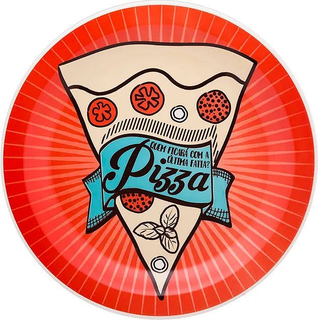 

Тарелка обеденная Oxford J02B-6801 (красный)