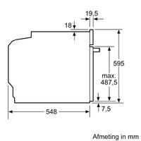 Электрический духовой шкаф Bosch Serie 8 HBG7241B2