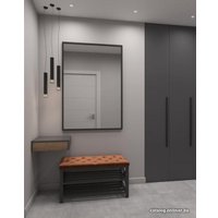 Банкетка Hype Mebel Будс (черный/синий)