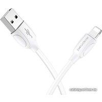 Кабель Borofone BX19 Lightning 1 м (белый)