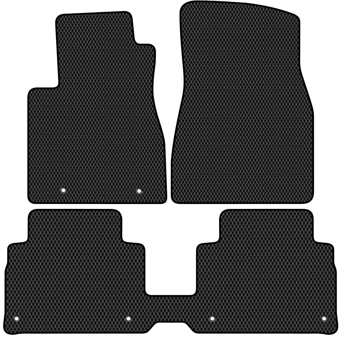 

Комплект ковриков для авто Alicosta Lexus RX330 (suv / MCU38) 2003 - 2006 (черный, ромб)