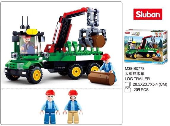 

Конструктор Sluban Машина с фигурками M38-B0778