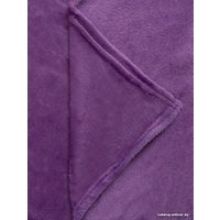 Плед Tex Republic Absolute Однотонный Фланель 1.5 24855 (фиолетовый)