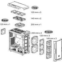 Корпус Thermaltake Level 20 RS ARGB CA-1P8-00M1WN-00