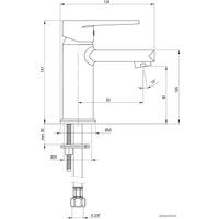 Смеситель Deante Tubo BUT 020M