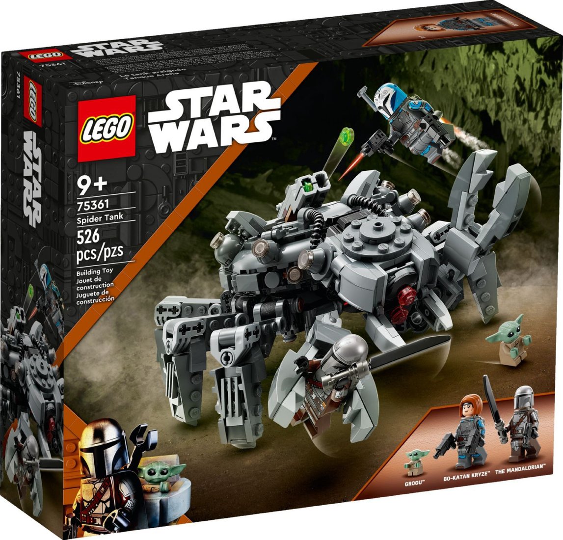 Конструктор LEGO Star Wars 75361 Танк-паук