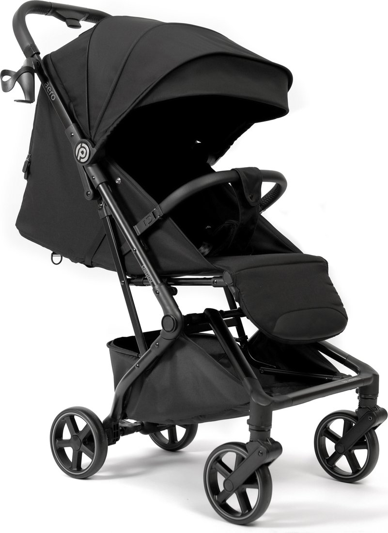 

Коляска прогулочная «книга» PEPPY Aero (black cosmos)