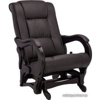 Кресло-глайдер Комфорт 78 (венге/dundi 108)