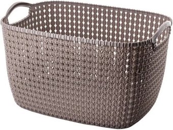 Корзина Эльфпласт Paola 464 3 л (серо-коричневый)