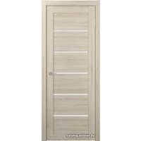 Межкомнатная дверь Юркас Stark ST1 ДО 70x200 (капучино, стекло мателюкс матовое)