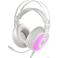 Наушники Genesis Neon 600 RGB (белый)