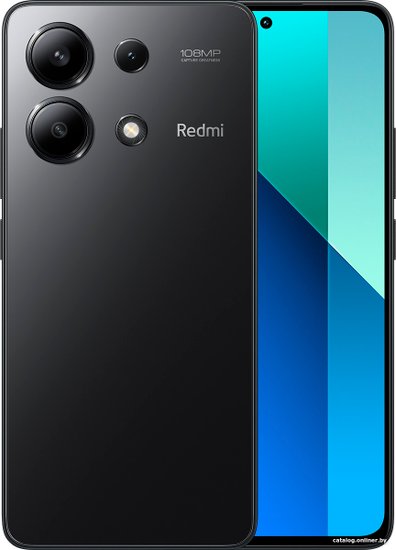 Xiaomi Redmi Note 13 6GB/128GB bez NFC wersja międzynarodowa (północna czerń)