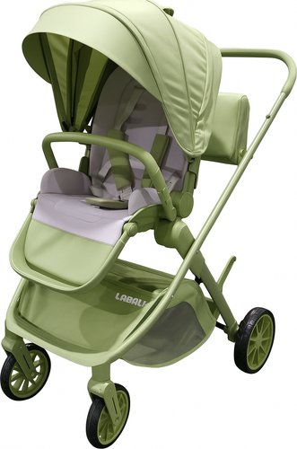 Коляска прогулочная «книга» Labalu Wave Q7 (зеленый)