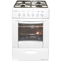 Кухонная плита Лысьва ЭГ 404 МС-2у (стеклянная крышка, решетка чугун, белый) в Гомеле