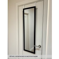 Зеркало eMZe Door 35x110 DK235.CHE (черный)