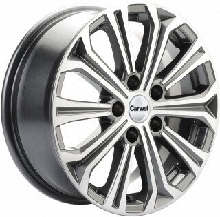 

Литые диски Carwel Кудро 1610 16x6.5" 5x114.3мм DIA 67.1мм ET 41мм AGR