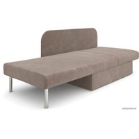 Тахта Мебель-АРС Алиса (бархат, серо-шоколадный star velvet 60 coffee)