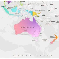 Фотообои Citydecor Карта мира 18 312x265