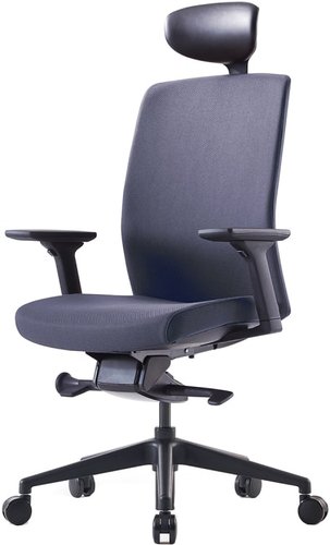 Офисное кресло Bestuhl J2G120L (черная крестовина, серый)