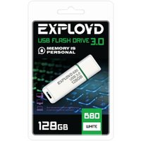 USB Flash Exployd 680 128GB (белый)