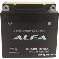 Мотоциклетный аккумулятор ALFA 12N9-BS (10 А·ч)