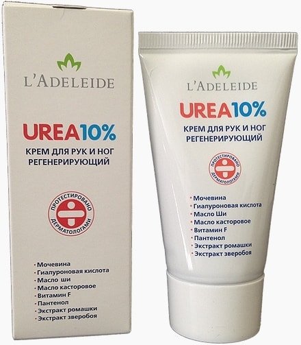 

L'Adeleide Крем для ног и рук Urea 10% 50 мл