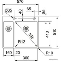 Кухонная мойка Franke Box BXX 260-36-16 TL 127.0379.889