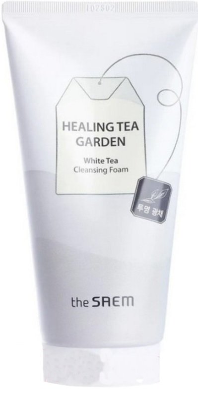 

The Saem Пенка для умывания Healing Tea Garden White Tea Cleansing Foam (150 мл)