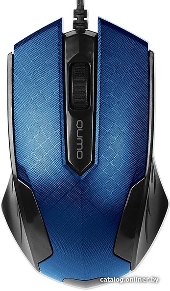 Мышь QUMO Office M14 (синий)