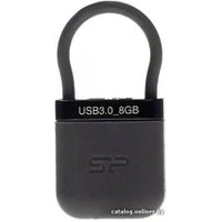 USB Flash Silicon-Power Jewel J05 Black 8GB (SP008GBUF3J05V1K)