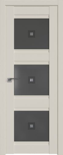 Межкомнатная дверь ProfilDoors Классика 4U L 60x200 (магнолия сатинат/графит с прозрачным фьюз.)