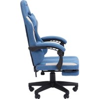 Игровое (геймерское) кресло CHAIRMAN CH26 (ткань, голубой/бежевый) в Бресте