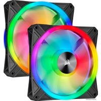 Набор вентиляторов Corsair iCUE QL140 RGB Dual Pack CO-9050100-WW