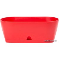 Цветочница Drina Urban 32х15 см 10450 (красный)