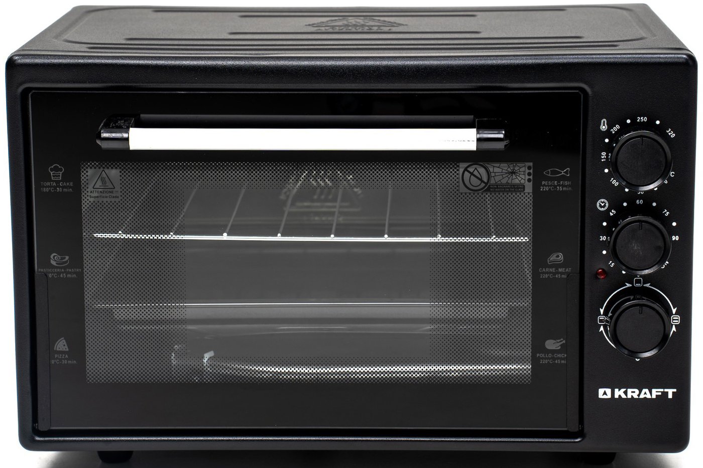 

Мини-печь Kraft KF-MO4500BL