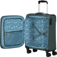 Чемодан-спиннер American Tourister Pulsonic Dark Forest 55 см