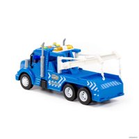 Автомобиль с краном Полесье Профи 86570 (синий)
