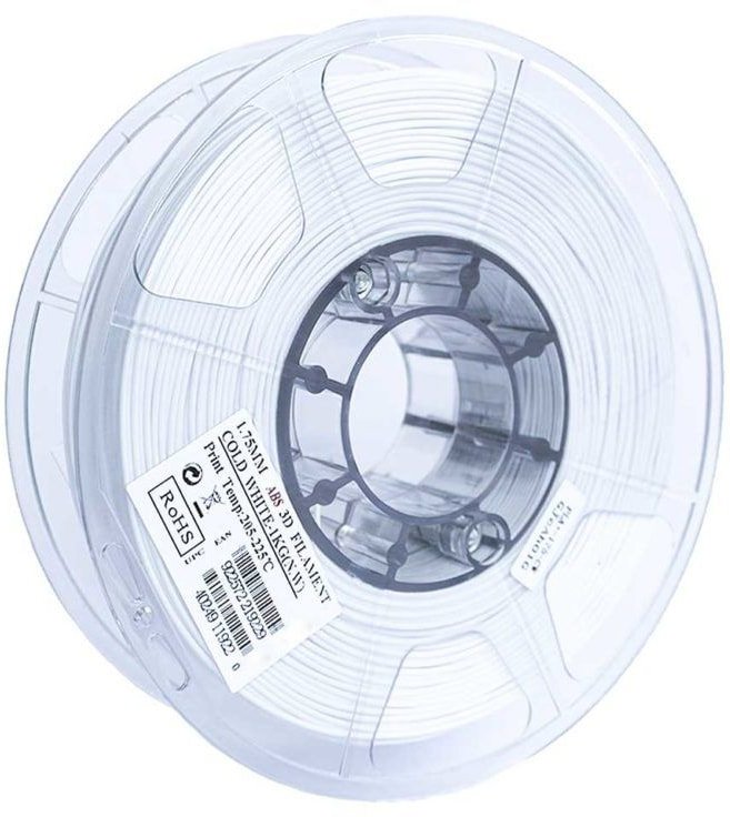 

Пластик eSUN ABS 1.75 мм 1000 г (холодный белый)