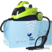 Пароочиститель Kitfort KT-908 (зеленый)